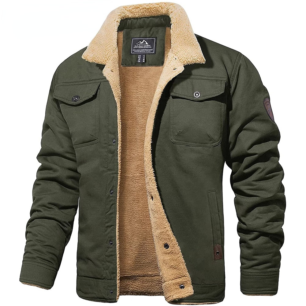 FrostShield™ – Robuste Herren Winter Bomberjacke