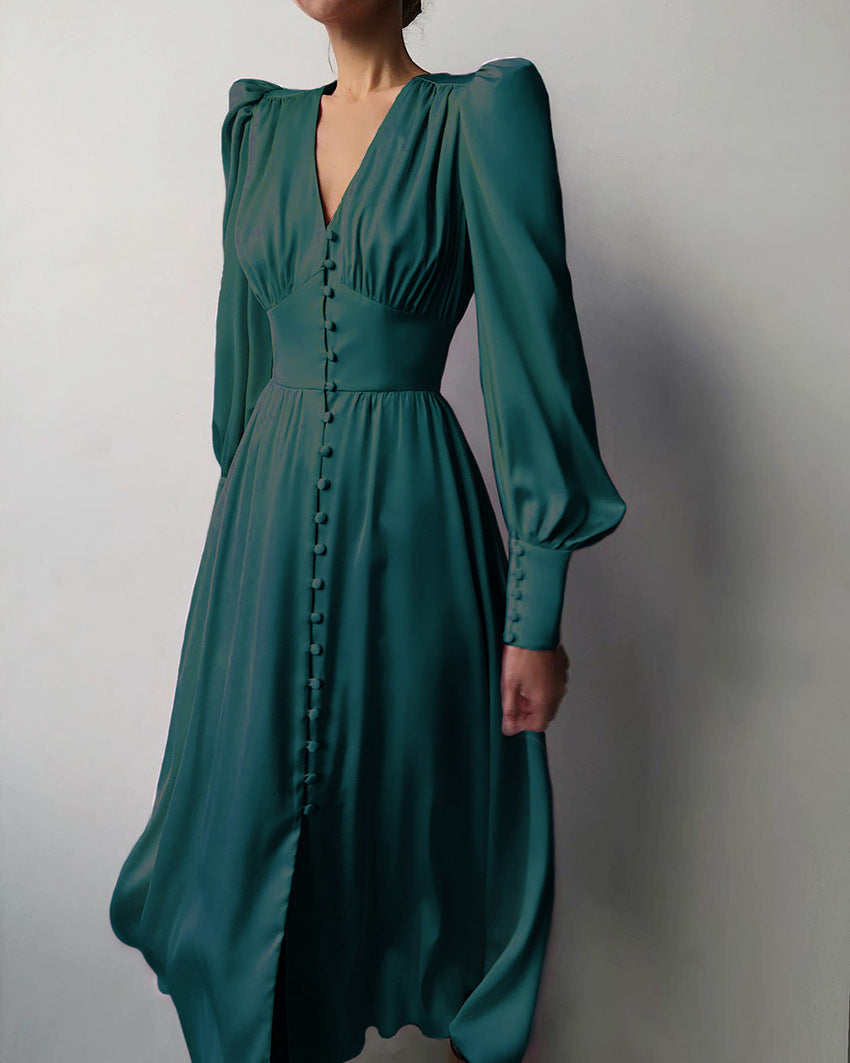 Variant image for Arya™ – Damen Kleid aus Satin für Festliche Anlässe Elegante Passform-11