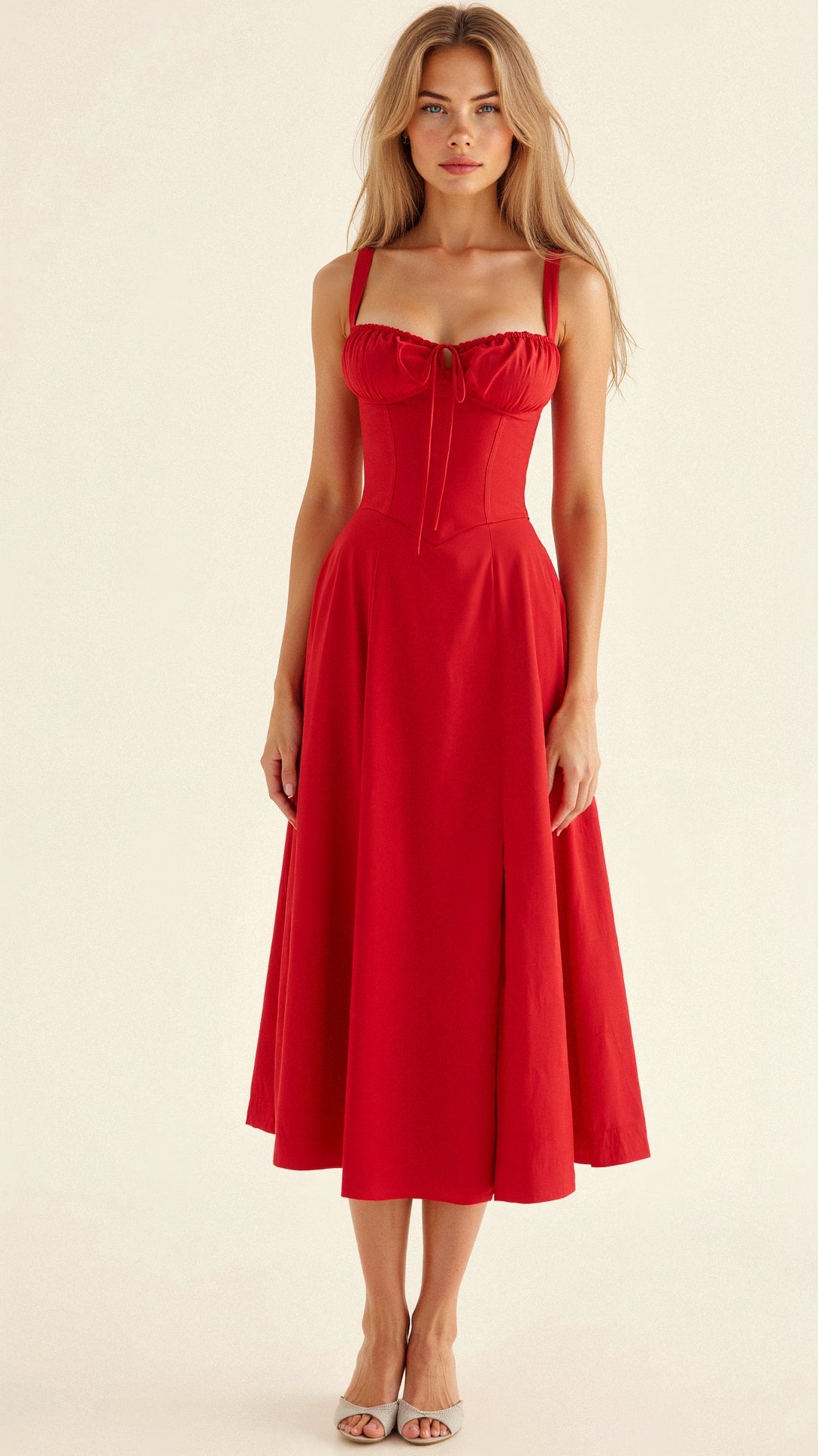 ScarlettAura™ – Elegantes Sommerkleid für Hochzeiten und besondere Anlässe
