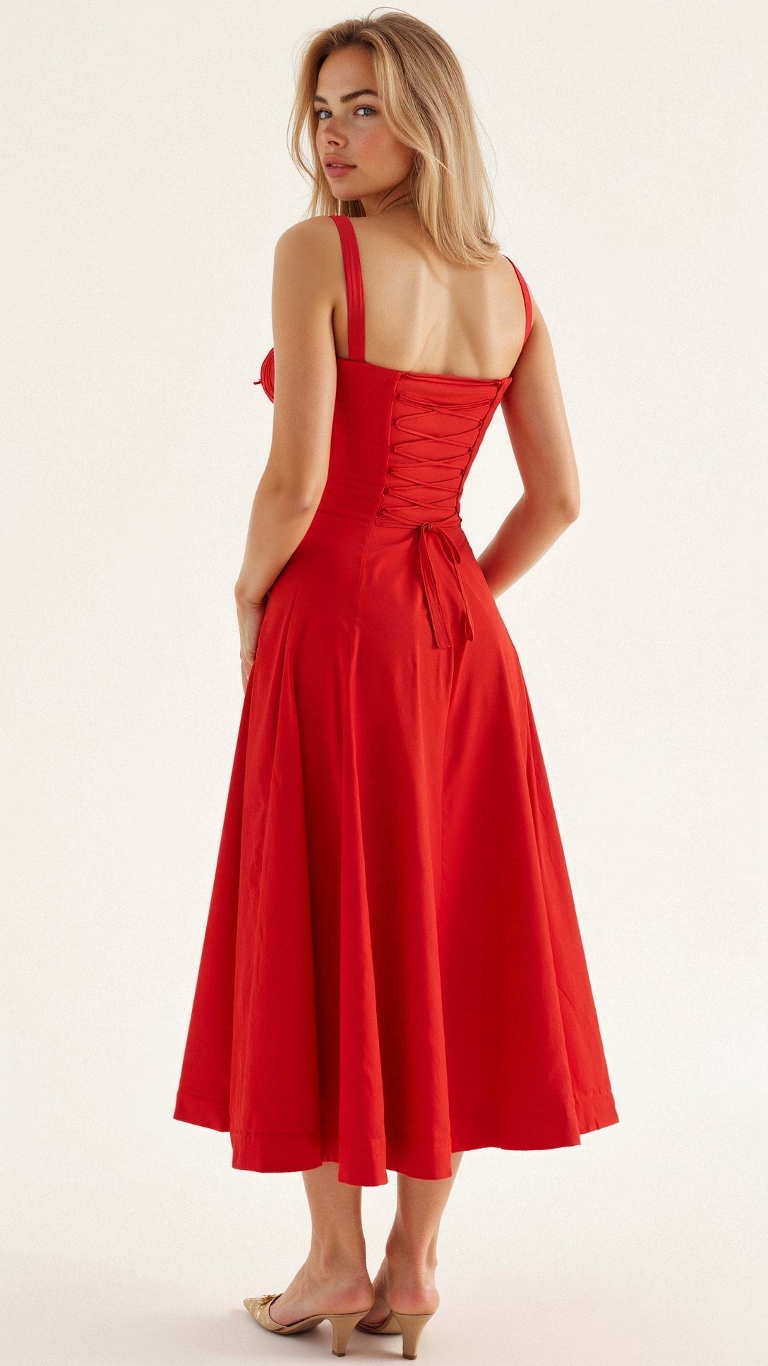 ScarlettAura™ – Elegantes Sommerkleid für Hochzeiten und besondere Anlässe