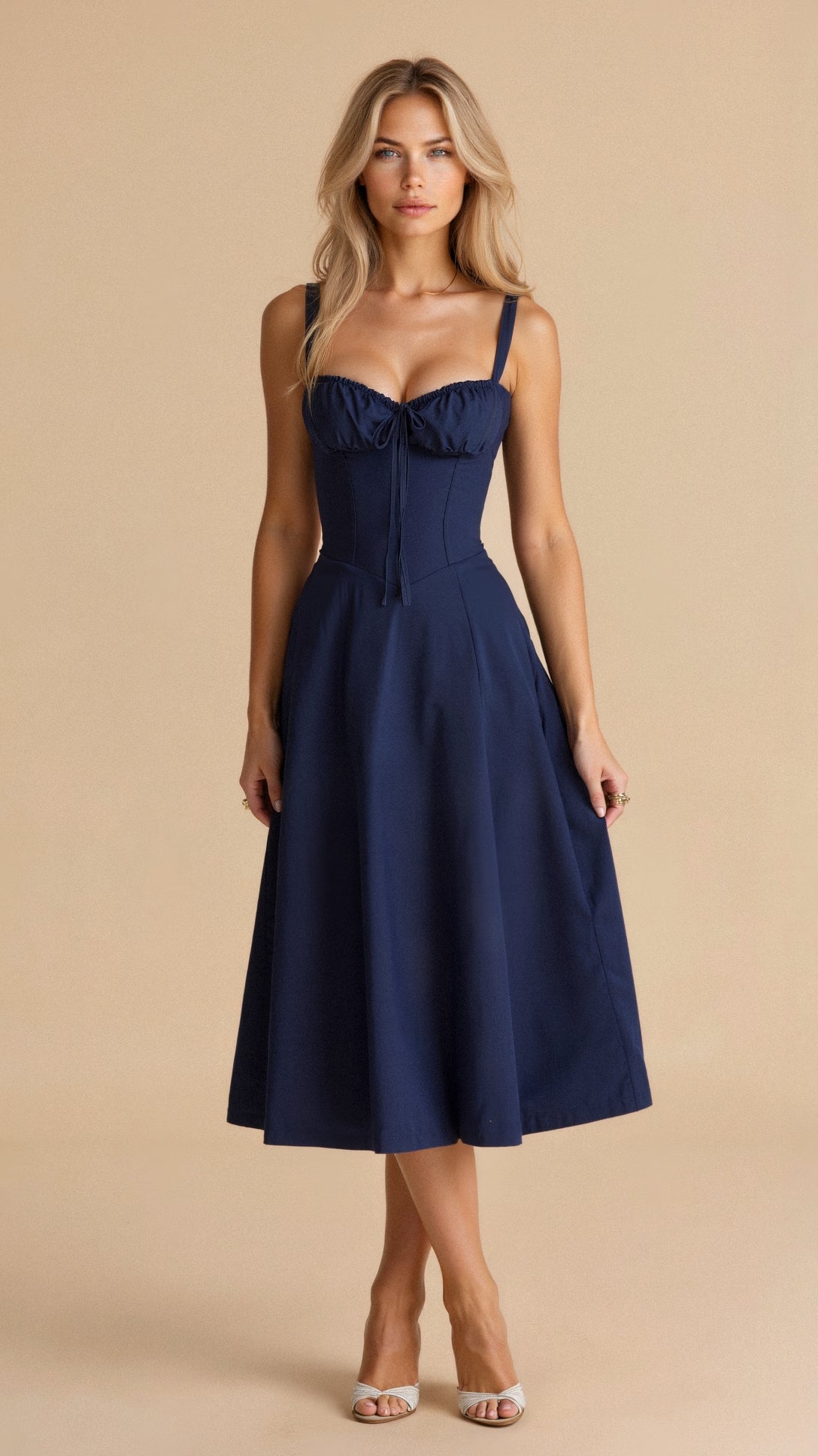 ScarlettAura™ – Elegantes Sommerkleid für Hochzeiten und besondere Anlässe