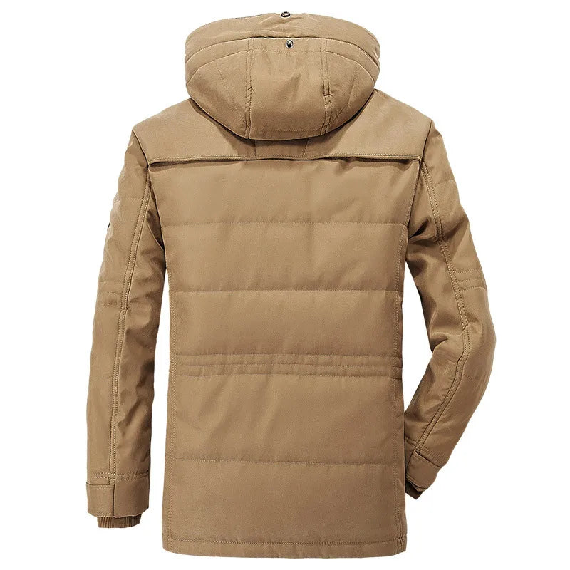 NordShield™ – Herren Winterjacke mit Kapuze & Thermo-Isolierung