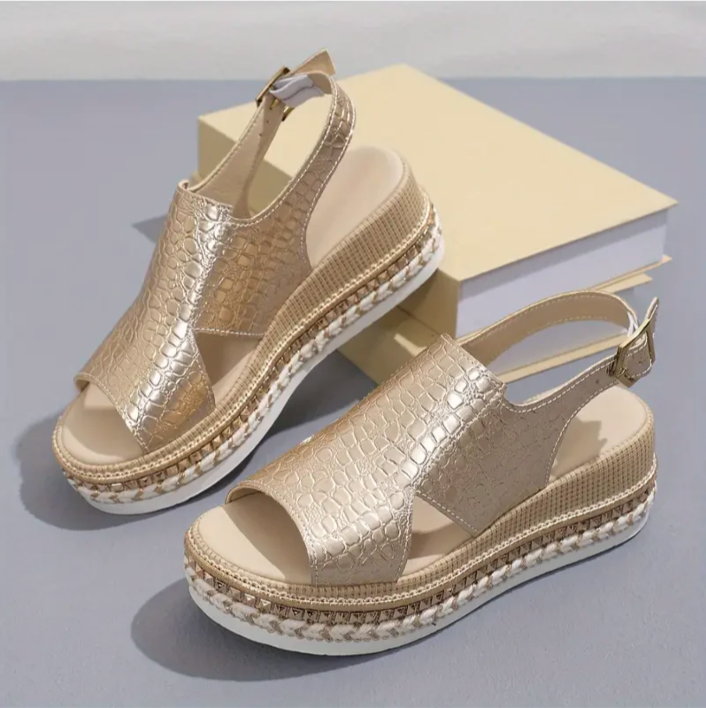ComfortStep™ – Damen Sandalen mit Orthopädischer Unterstützung und Verstellbaren Riemen-4