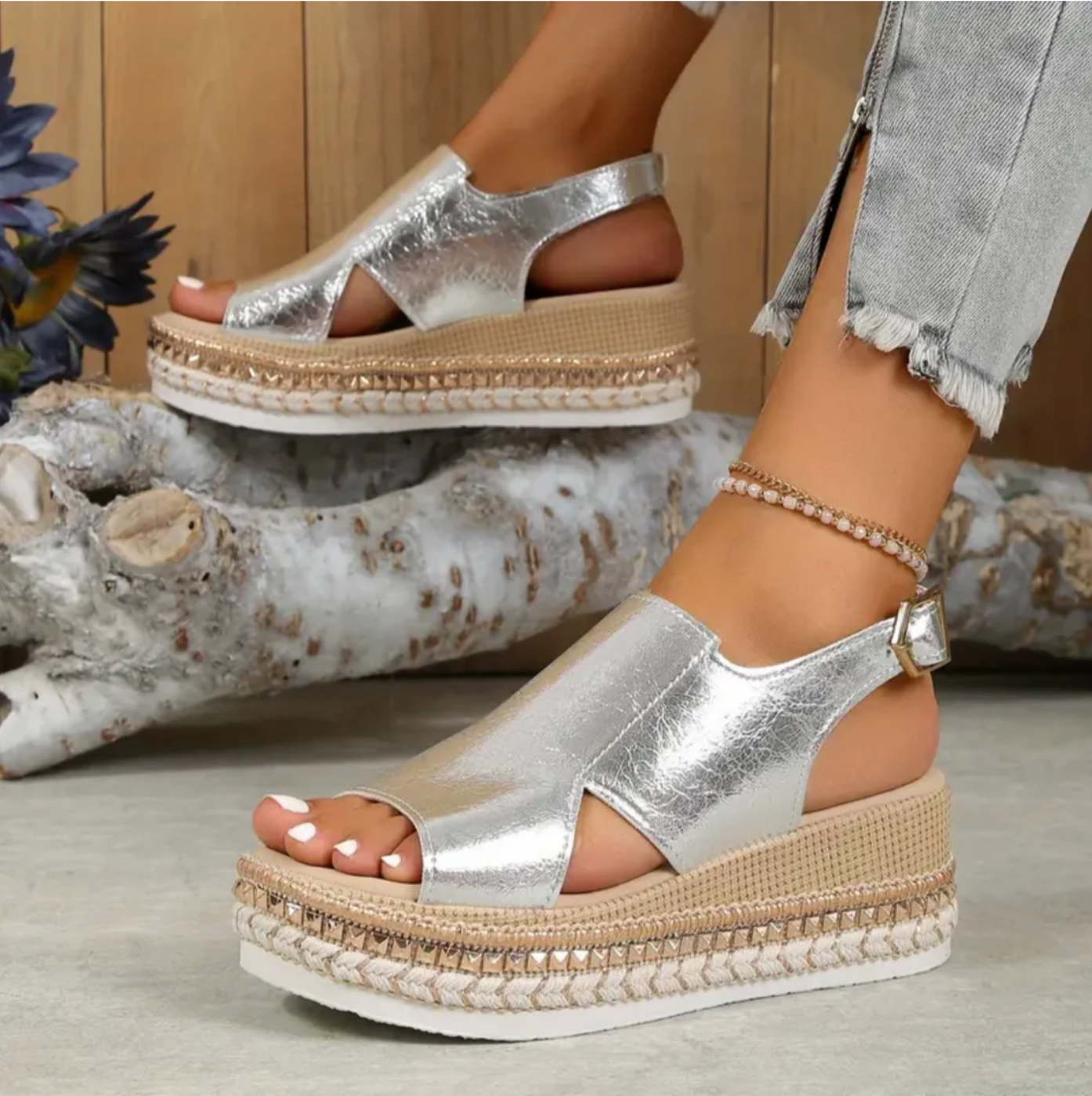 ComfortStep™ – Damen Sandalen mit Orthopädischer Unterstützung und Verstellbaren Riemen-5