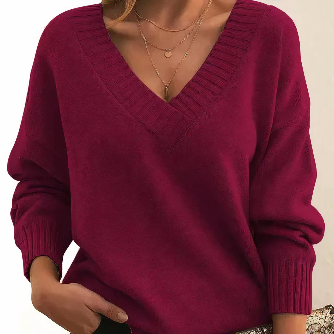 Softhaze™ – Feiner Kaschmir-Pullover in Modernem Design
