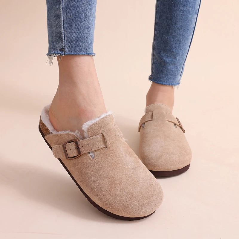 SoleSoothe™ – Orthopädische Hausschuhe Damen mit Fußbett