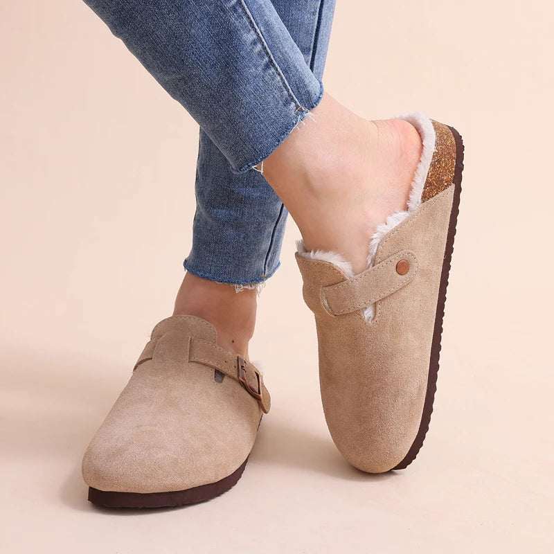 SoleSoothe™ – Orthopädische Hausschuhe Damen mit Fußbett