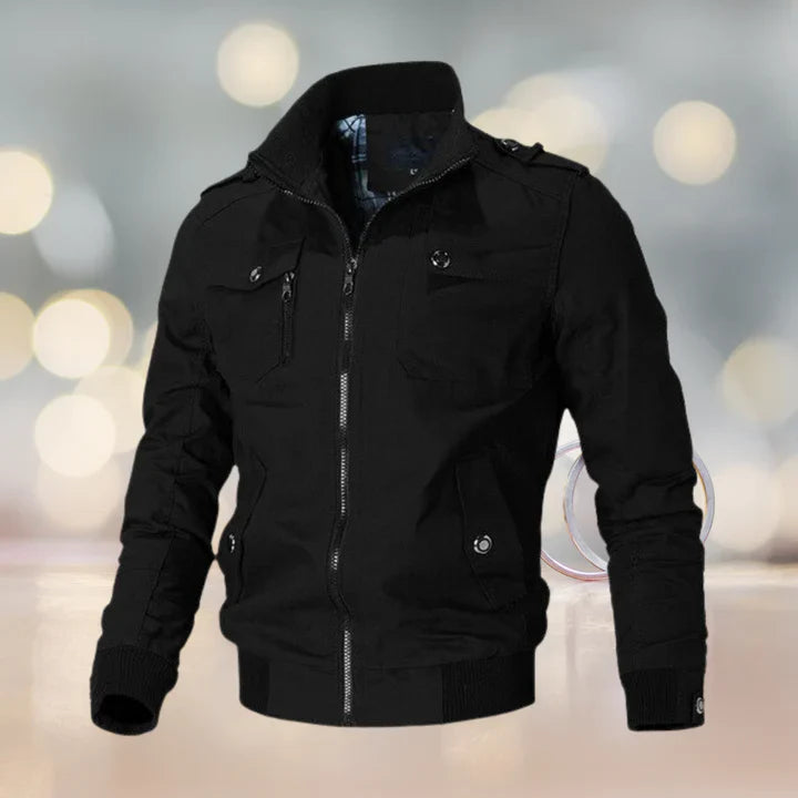 Elarova | Stehkragenjacke für Herren