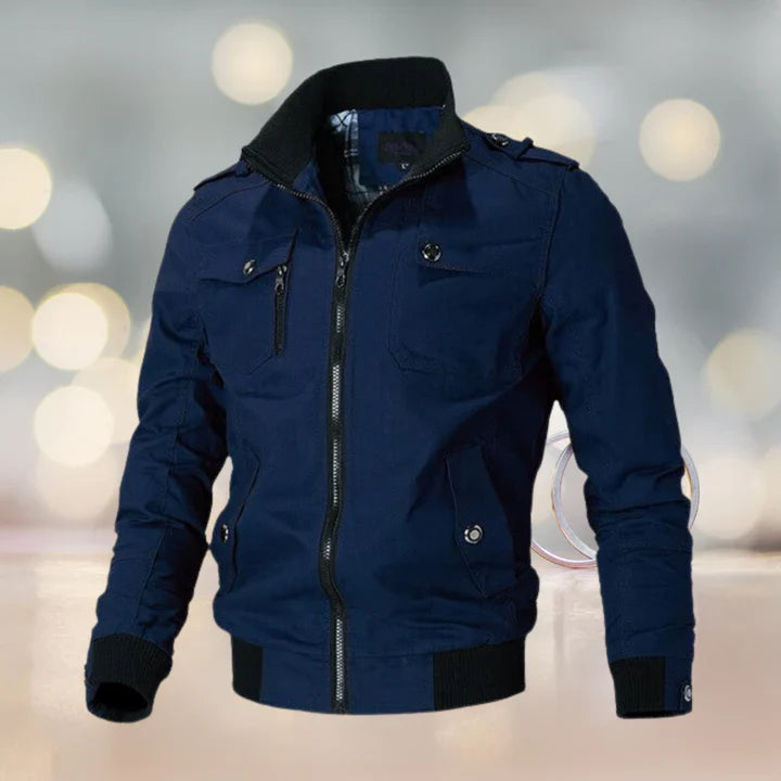 Elarova | Stehkragenjacke für Herren