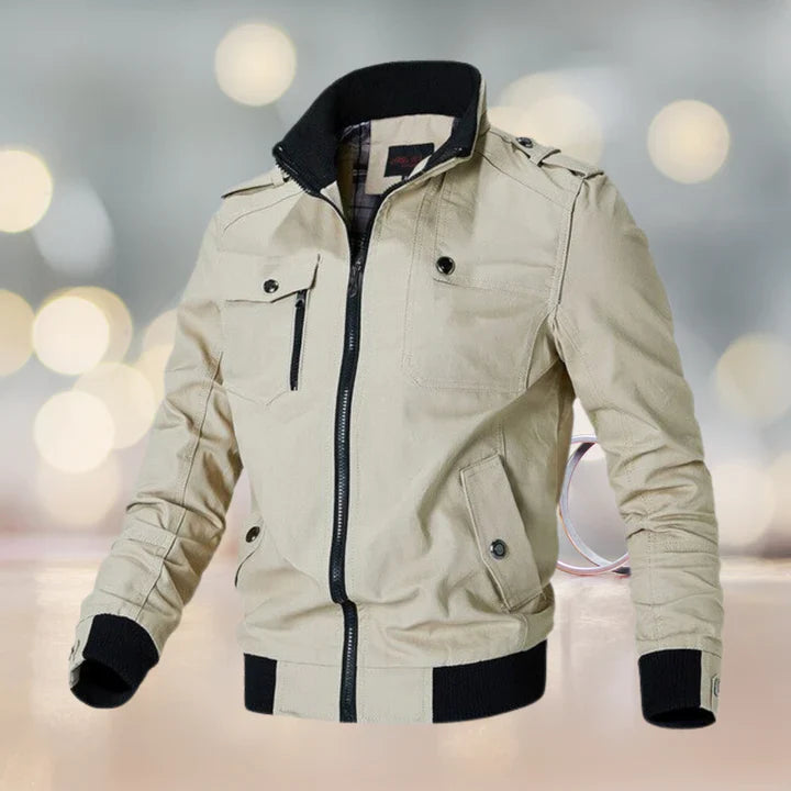 Elarova | Stehkragenjacke für Herren