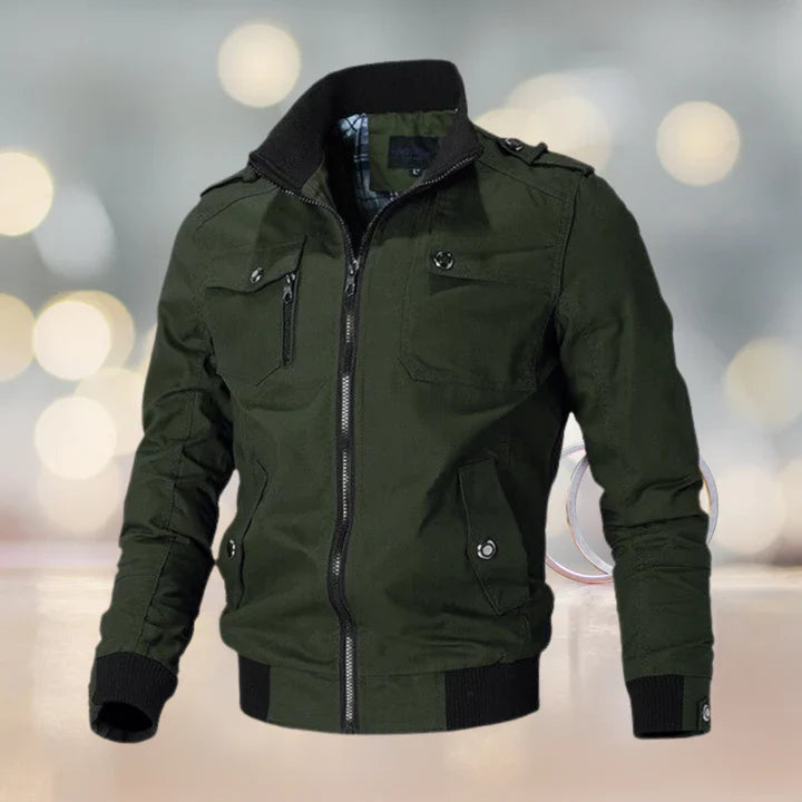 Elarova | Stehkragenjacke für Herren