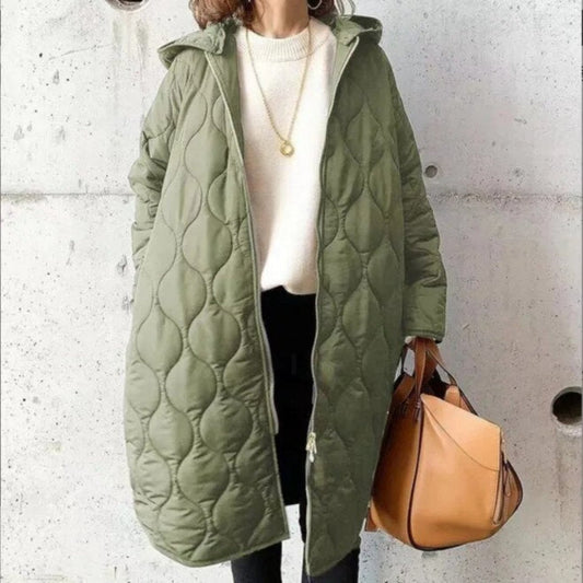 Elarova |  Steppjacke mit Reißverschluss für Damen