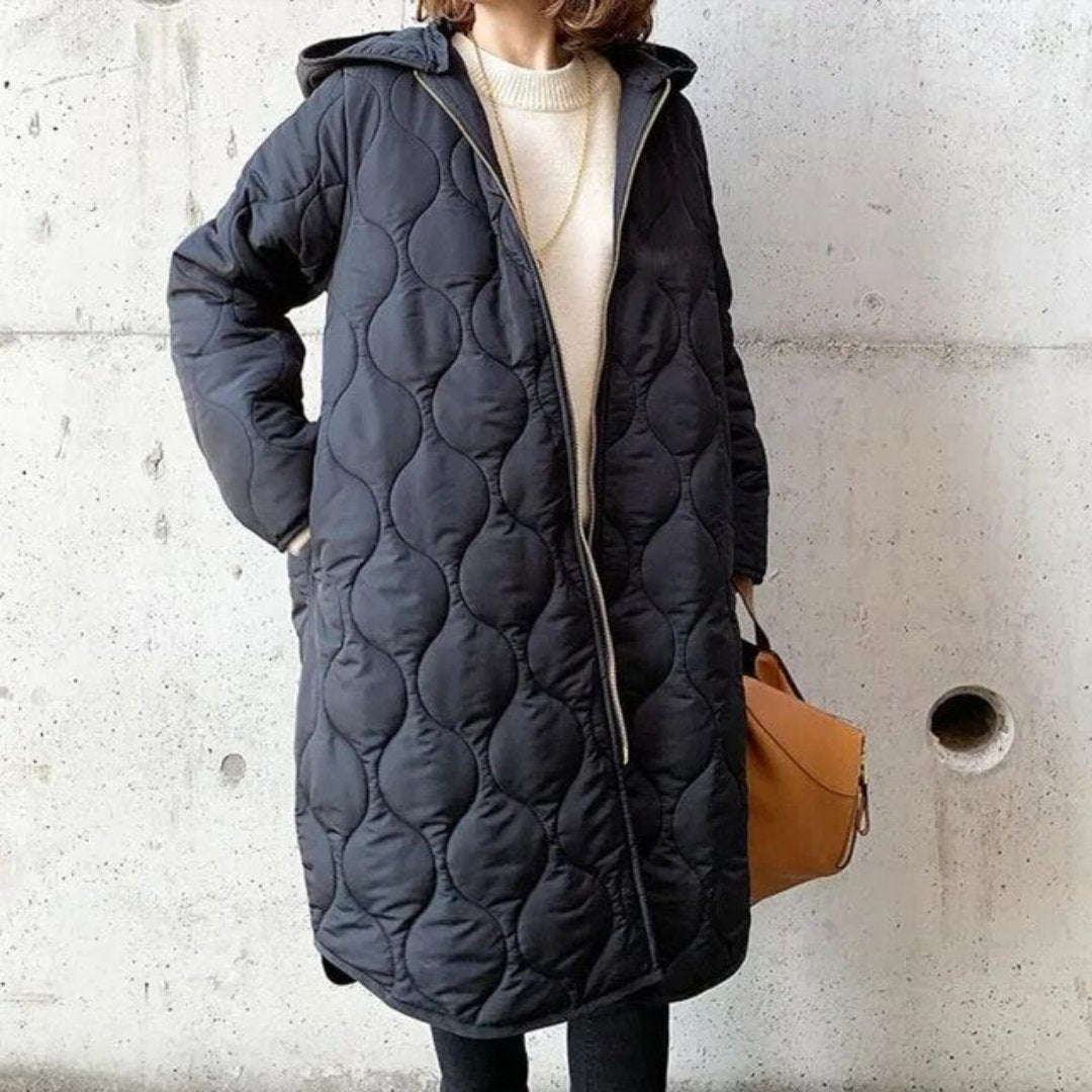 Elarova |  Steppjacke mit Reißverschluss für Damen