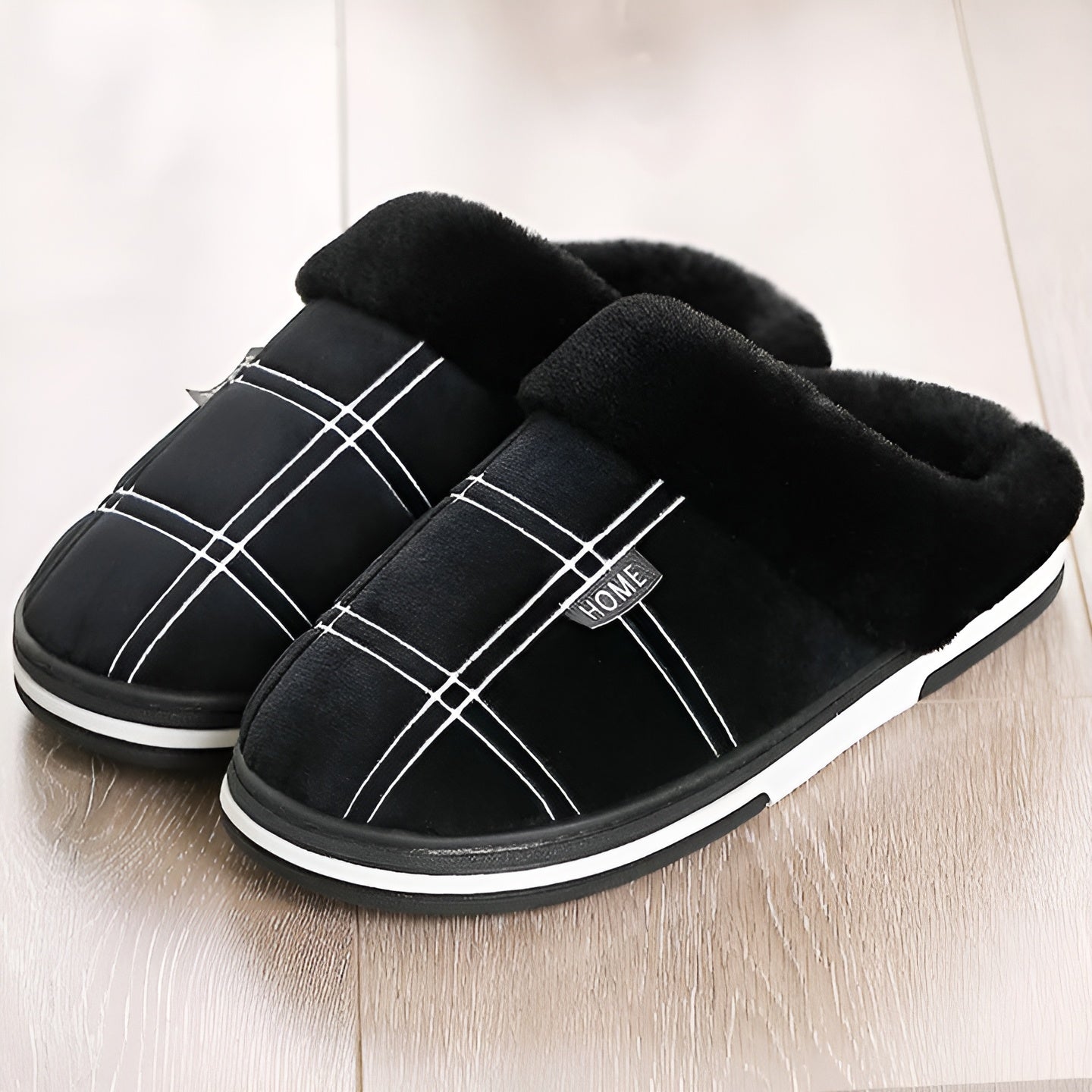 Stilvolle, bequeme Unisex-Hausschuhe für den Winter