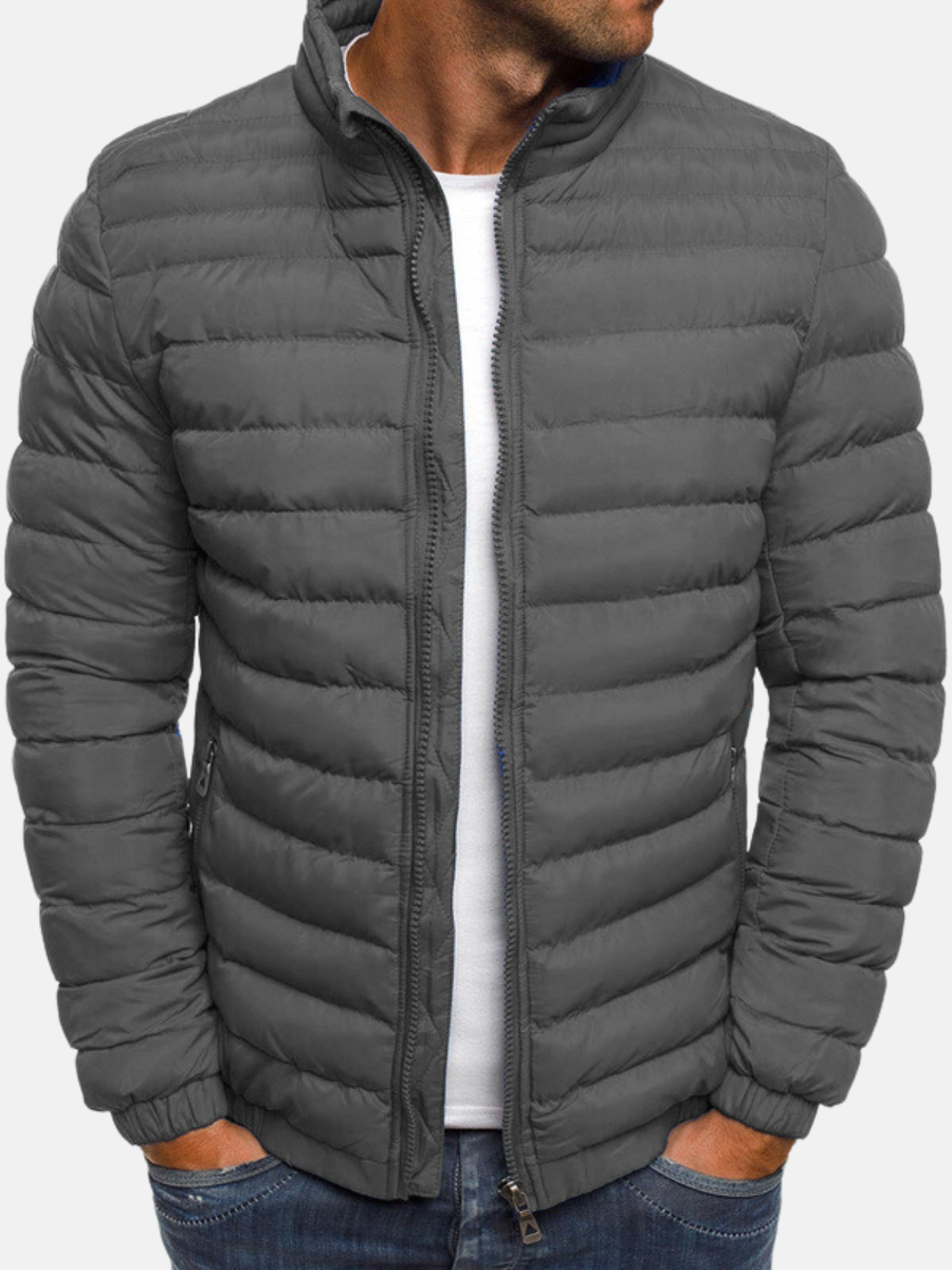 Elarova | Stilvolle Steppjacke für Herren