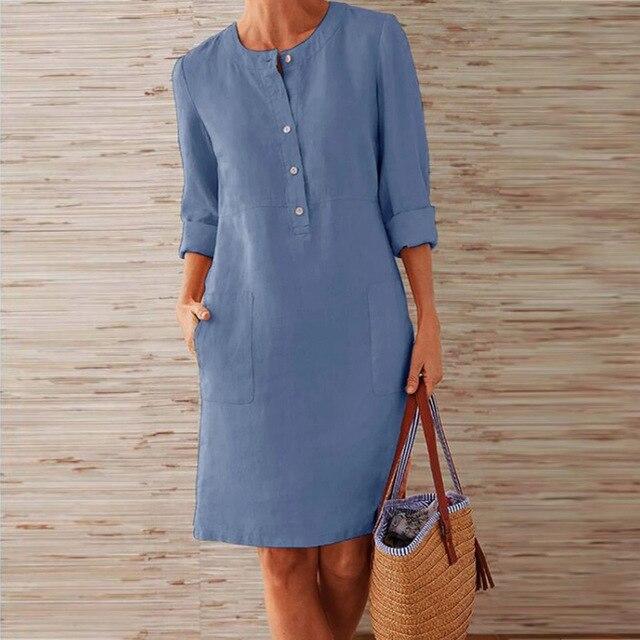 Stilvolles Midi-Kleid von Anna für modebewusste Frauen