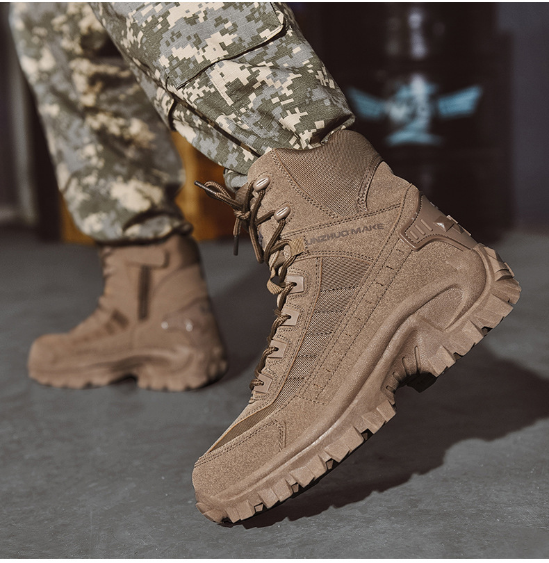 StormGuard™ – Wasserdichte Militärstiefel für Herren
