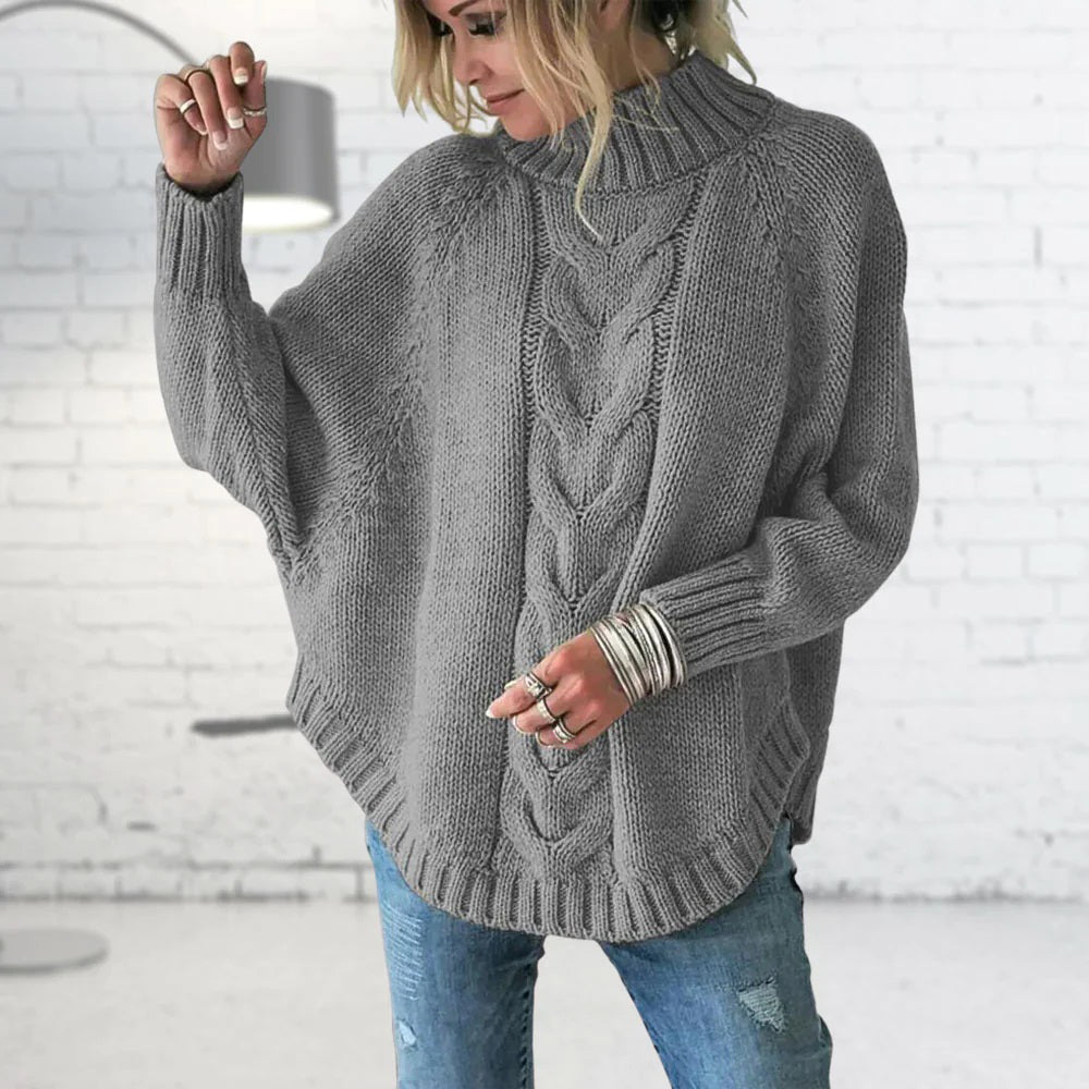 Strickpullover Rollkragen Damen | Winterlook & Komfort