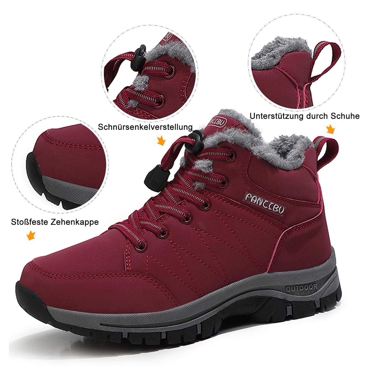 TerraFrost™ – Wasserdichte & Rutschfeste Winterschuhe fur Damen & Herren