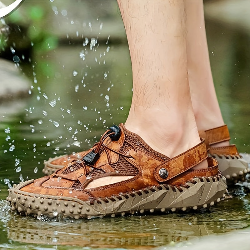 TrailStep™ – Robuste Herren Sandalen mit Komfort Fußbett für Outdoor