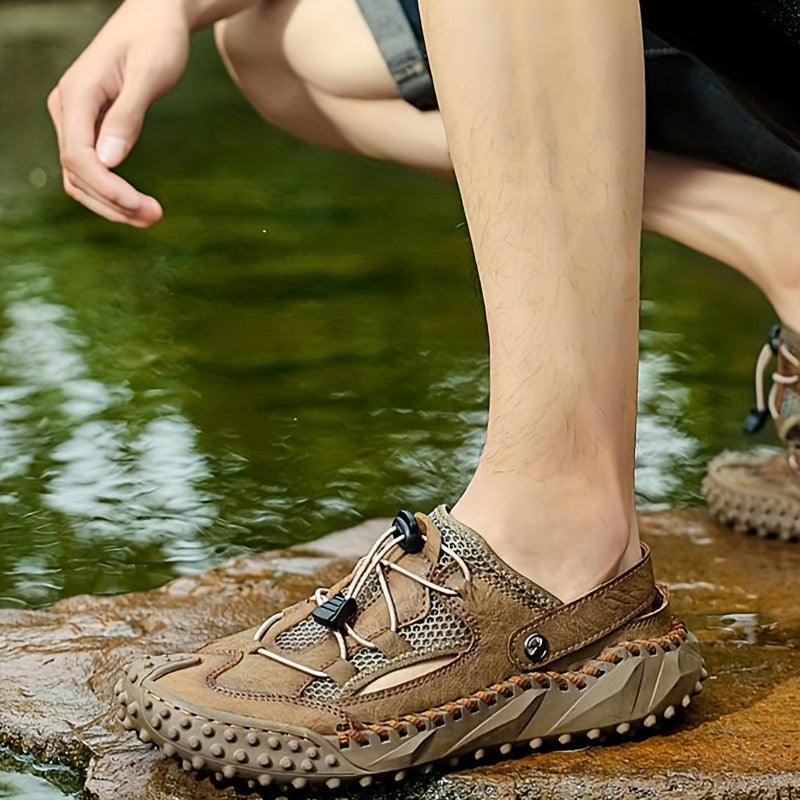 TrailStep™ – Robuste Herren Sandalen mit Komfort Fußbett für Outdoor