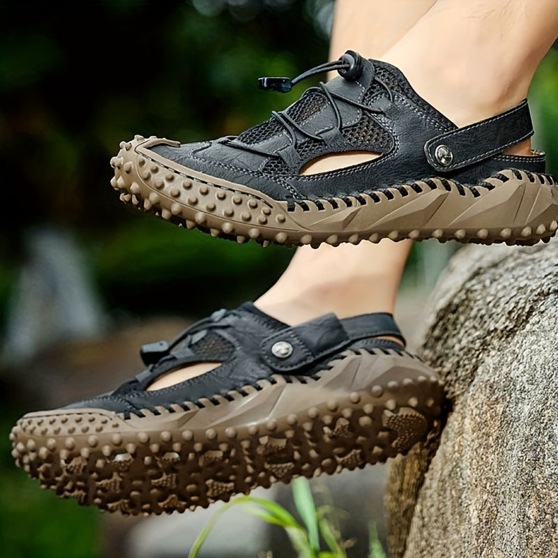 TrailStep™ – Robuste Herren Sandalen mit Komfort Fußbett für Outdoor