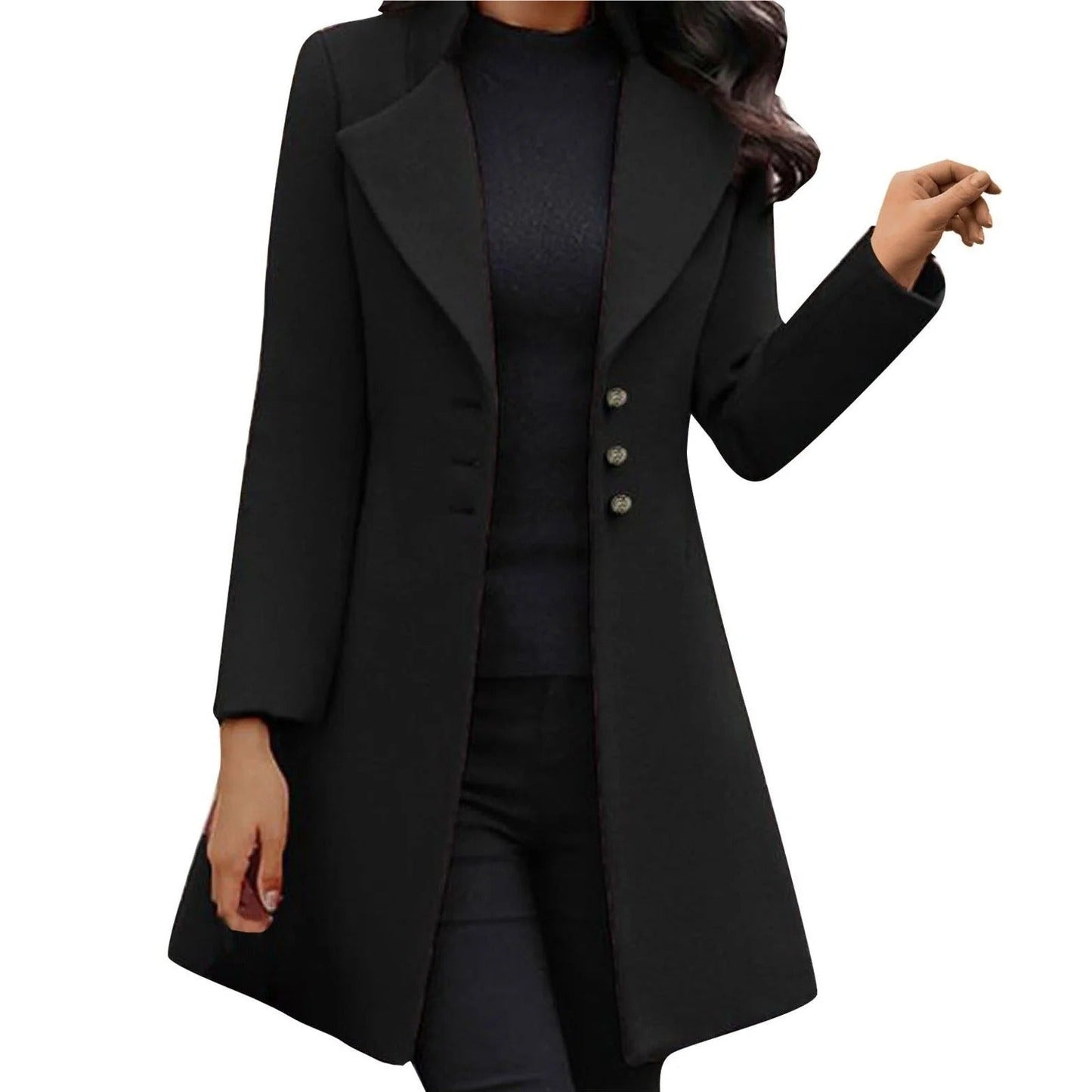 Elarova |  Trenchcoat mit Revers für Damen
