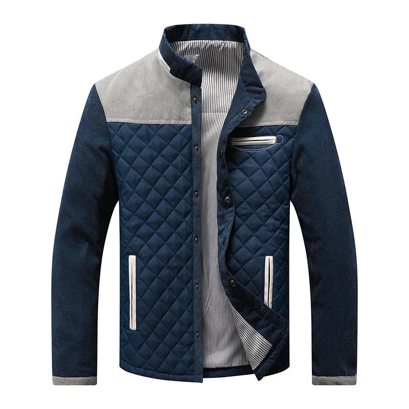 Übergangsjacke Herren Modern | Gesteppte Jacke Leicht Windabweisend