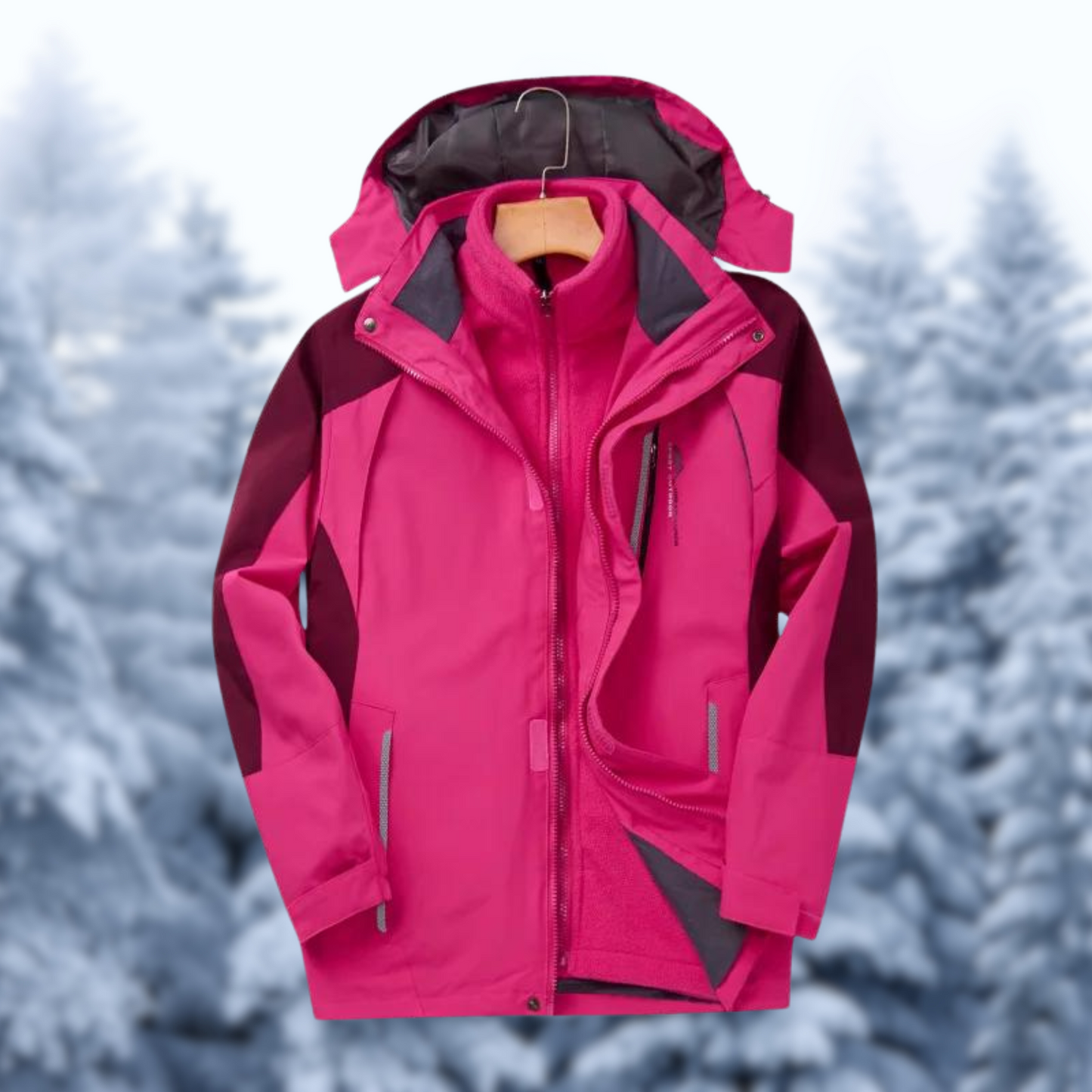 Elarova | Ultra-schützende 3-in-1-Jacke