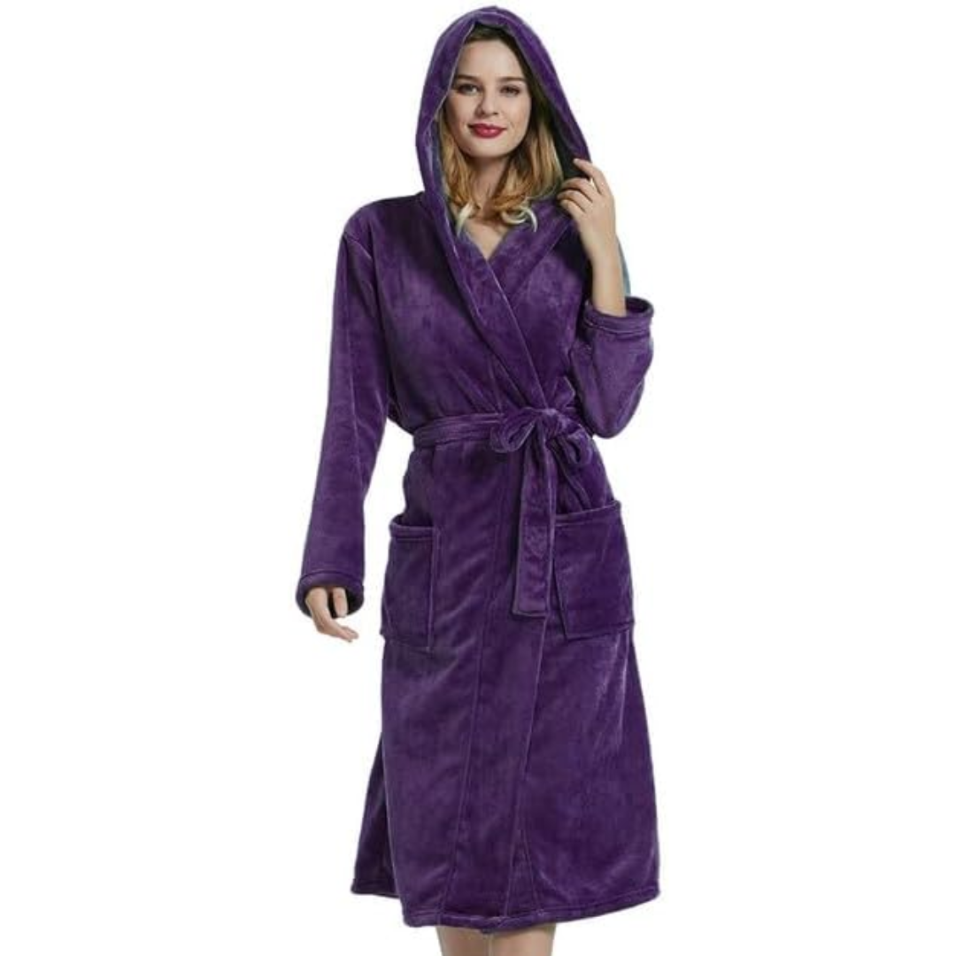 CozyLuxe™ Damen Bademantel
