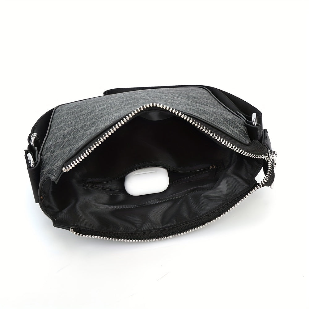UrbanCrest™ – Herren Umhängetasche mit Premium Leder