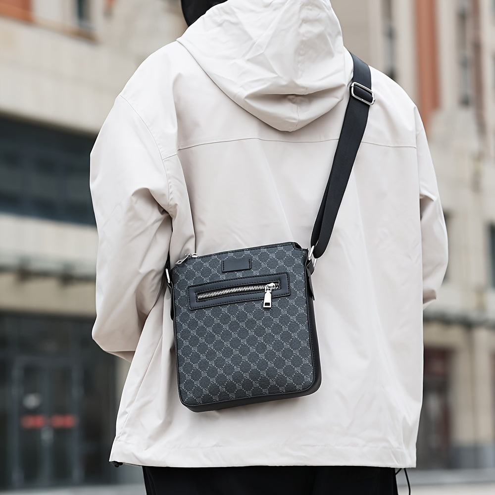 UrbanCrest™ – Herren Umhängetasche mit Premium Leder