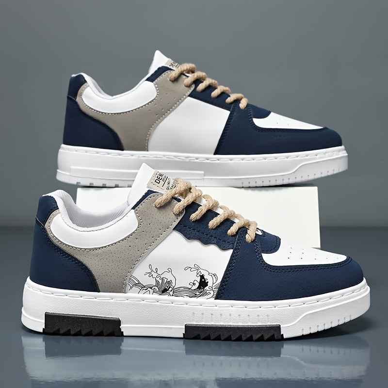 UrbanPulse™ – Stylische Low Top Herren Sneaker im Retro Look