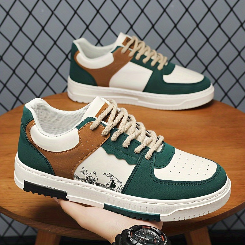 UrbanPulse™ – Stylische Low Top Herren Sneaker im Retro Look