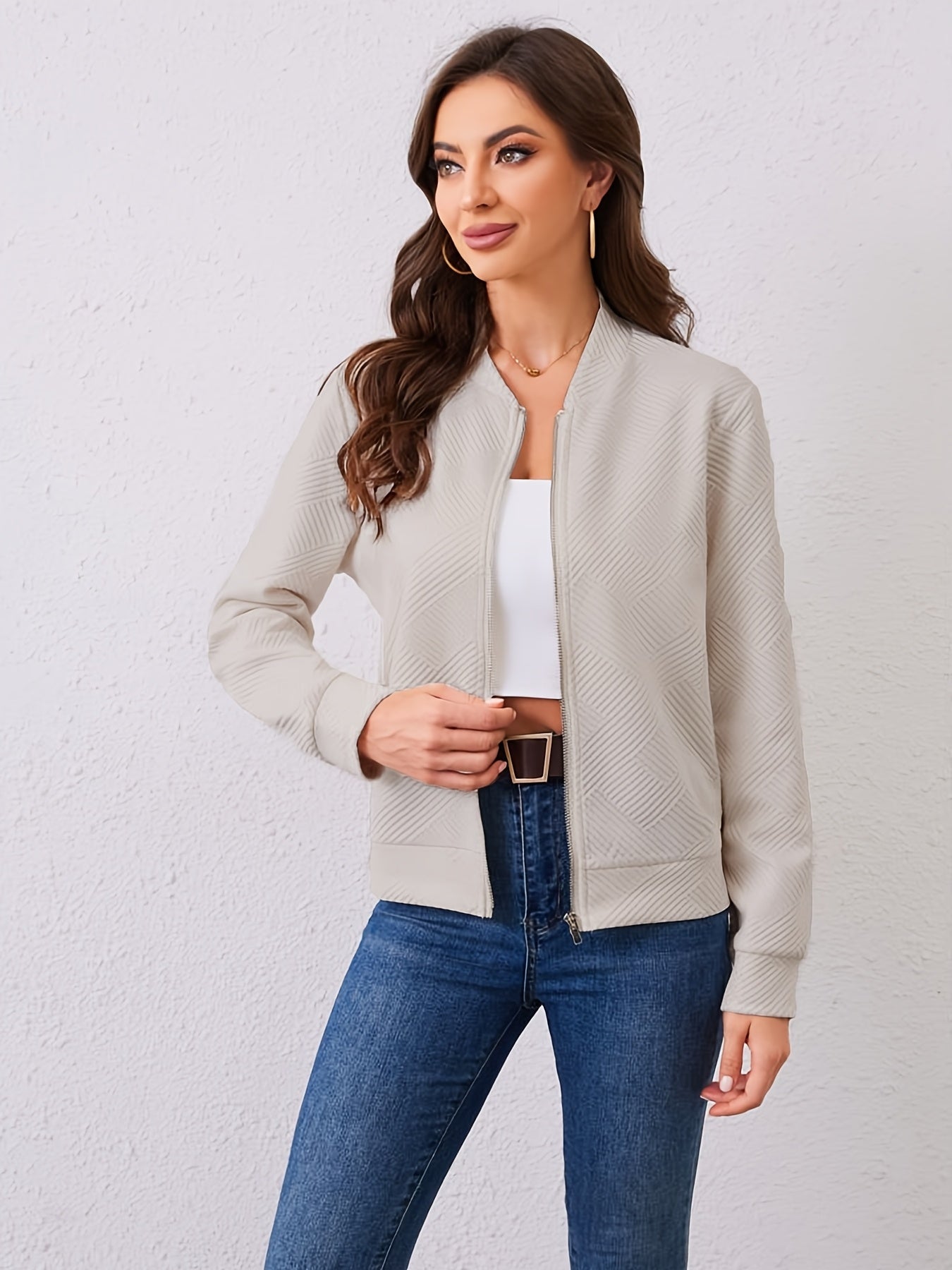 VitaNova™ – Modische Damen Bomberjacke für stilvolle Frühlingslooks
