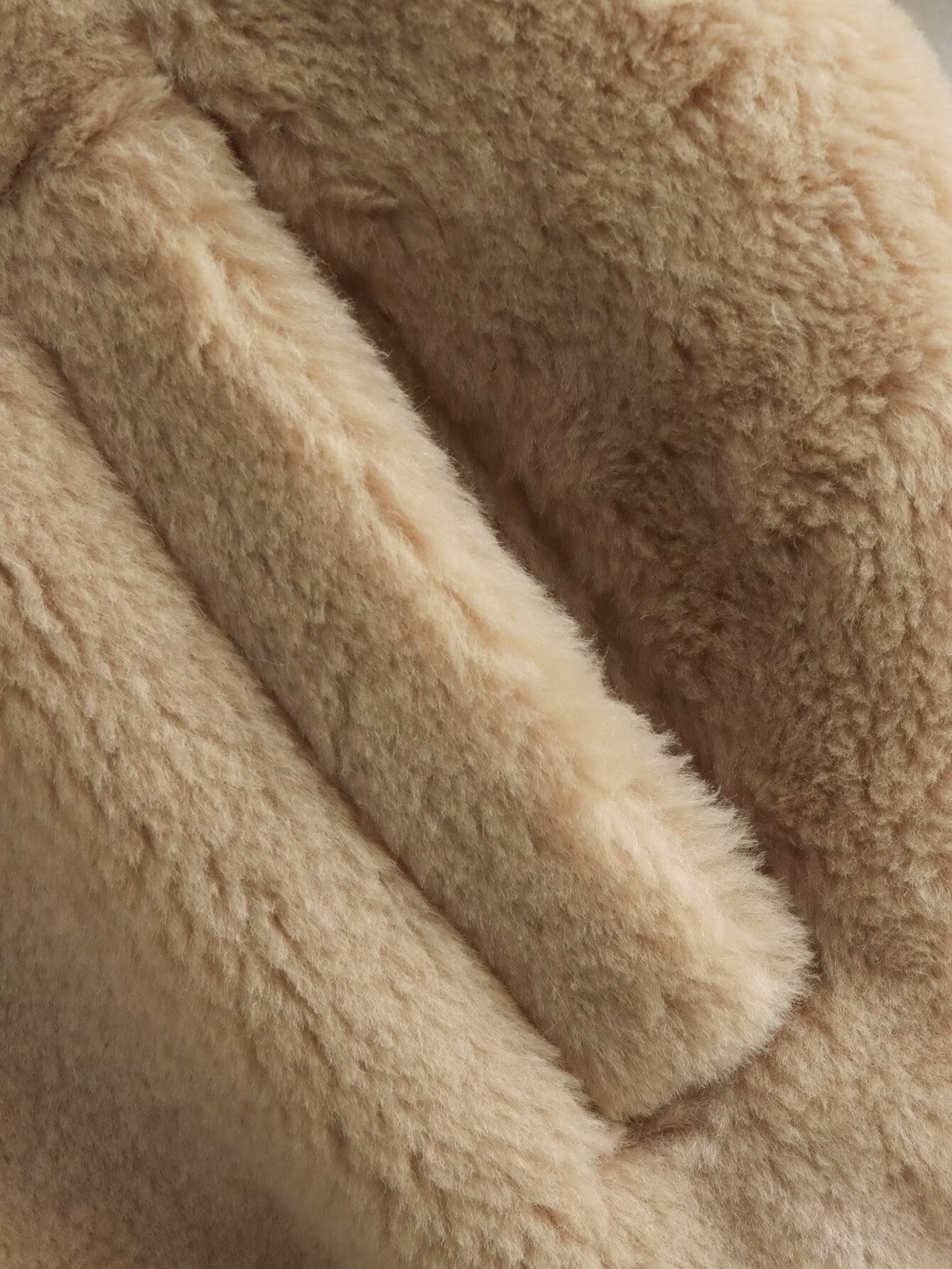 Elarova |  Weiche Teddybär-Jacke für Damen