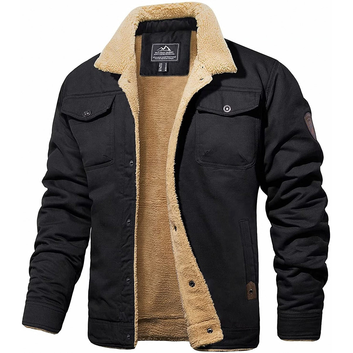 FrostShield™ – Robuste Herren Winter Bomberjacke