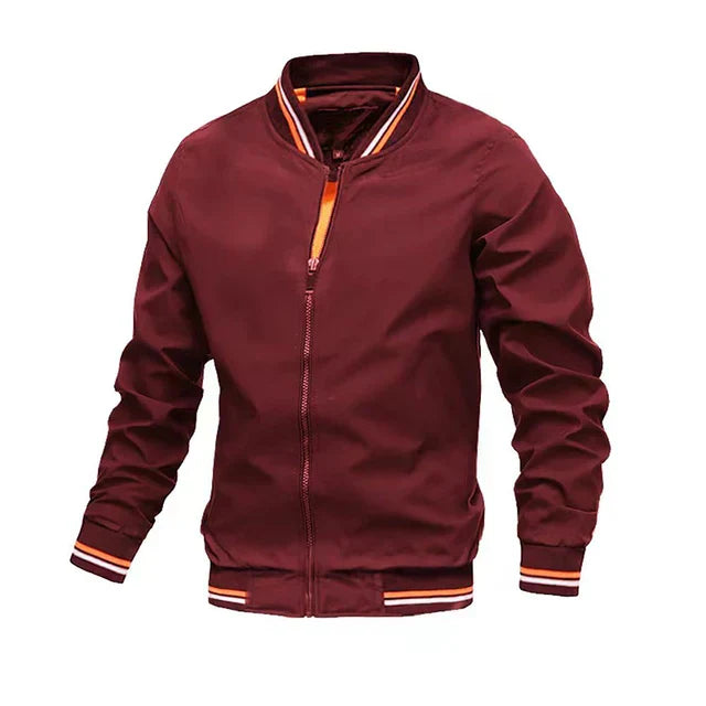Elarova | Winddichte Jacke mit Reißverschluss für Herren