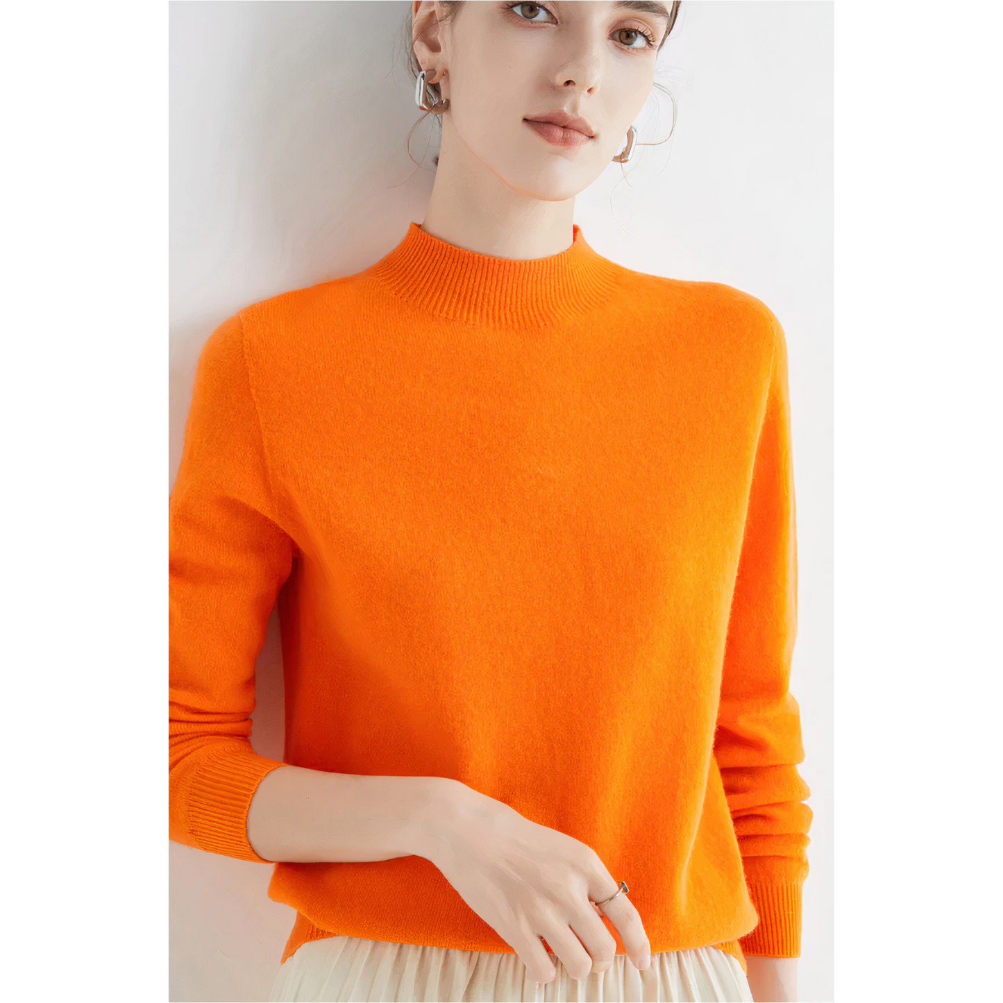 LuxeWeave™ – Premium Kaschmir Strickpullover Damen