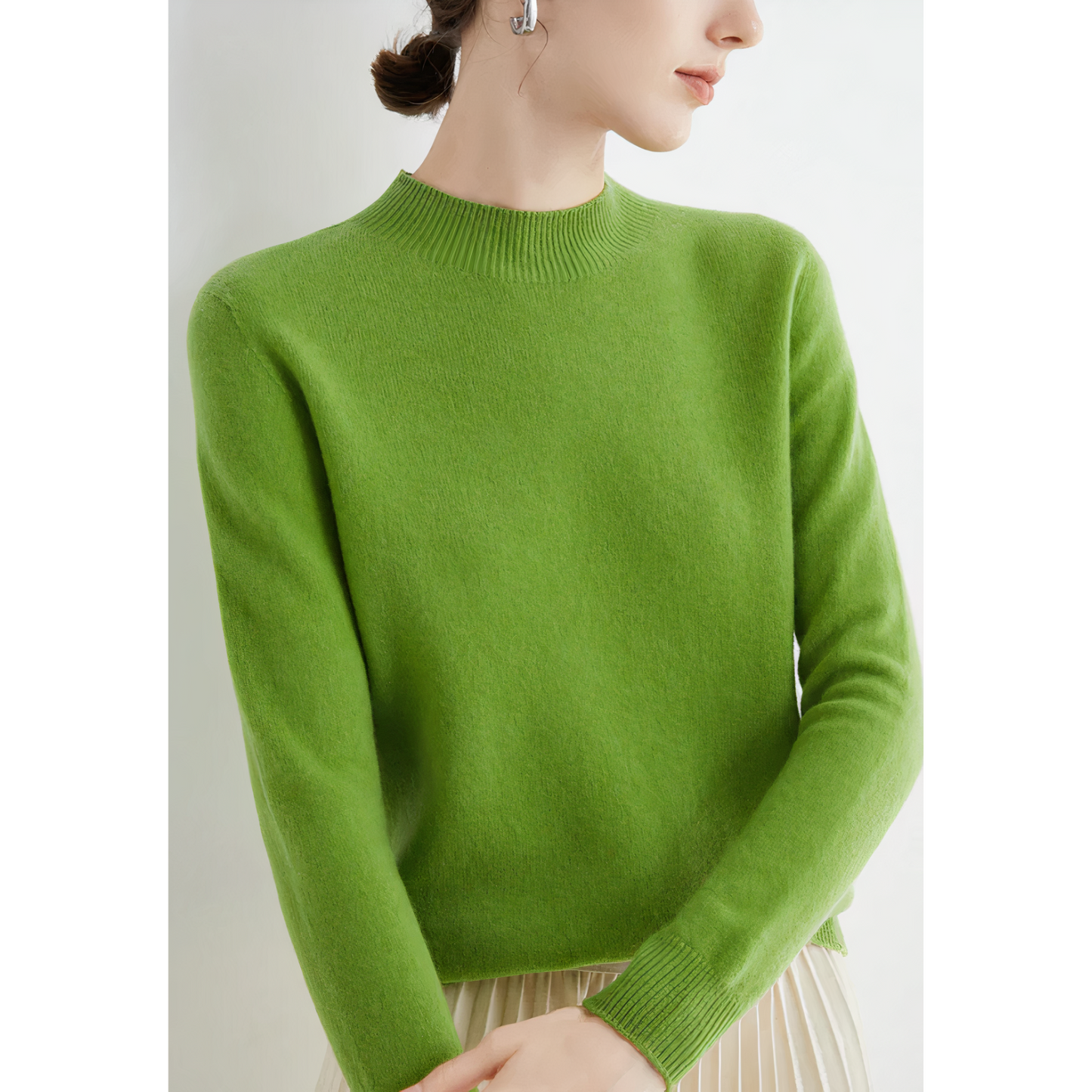 LuxeWeave™ – Premium Kaschmir Strickpullover Damen