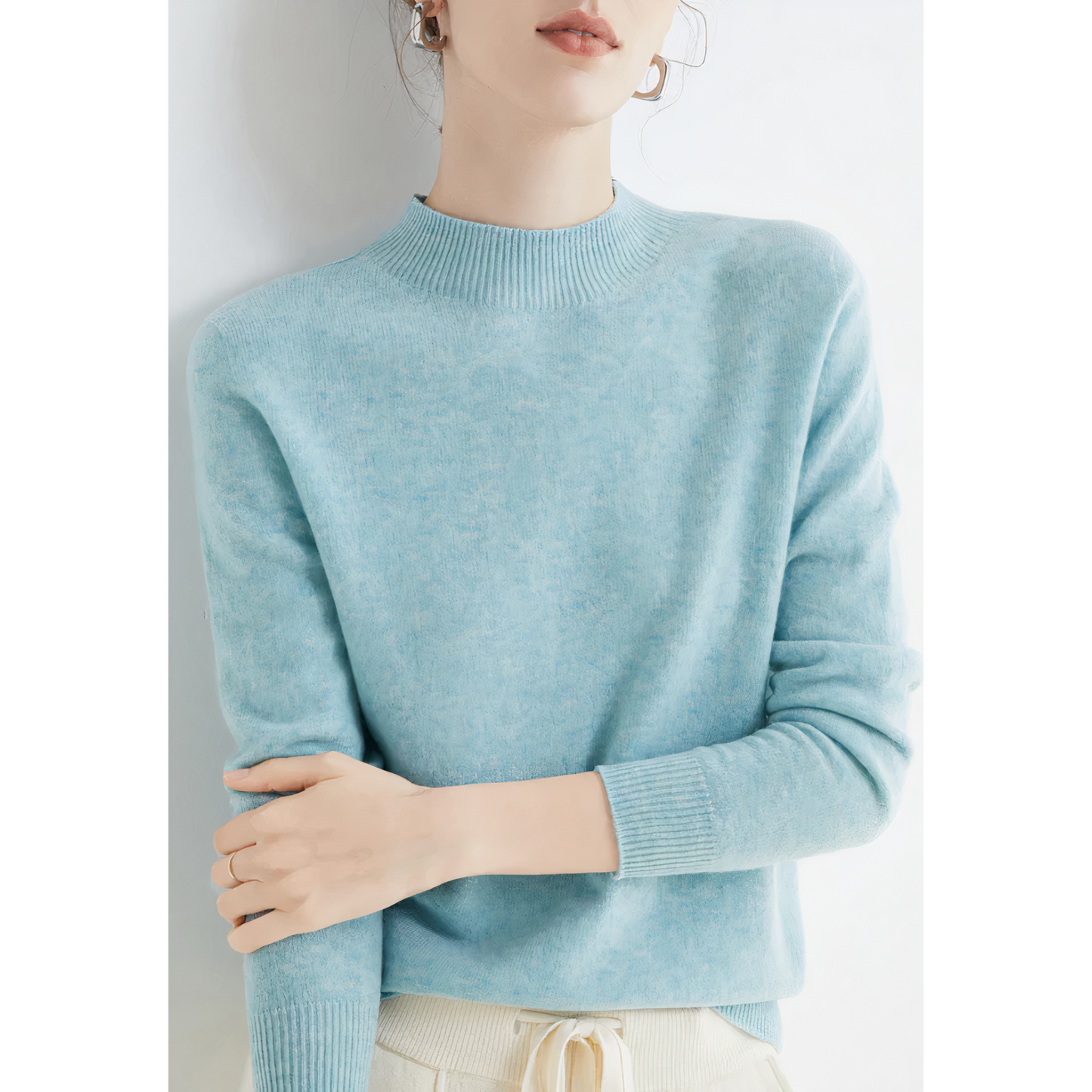 LuxeWeave™ – Premium Kaschmir Strickpullover Damen