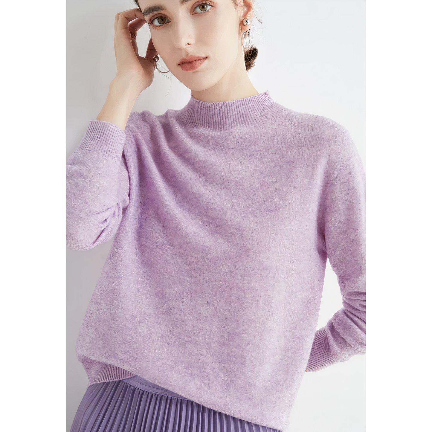 LuxeWeave™ – Premium Kaschmir Strickpullover Damen