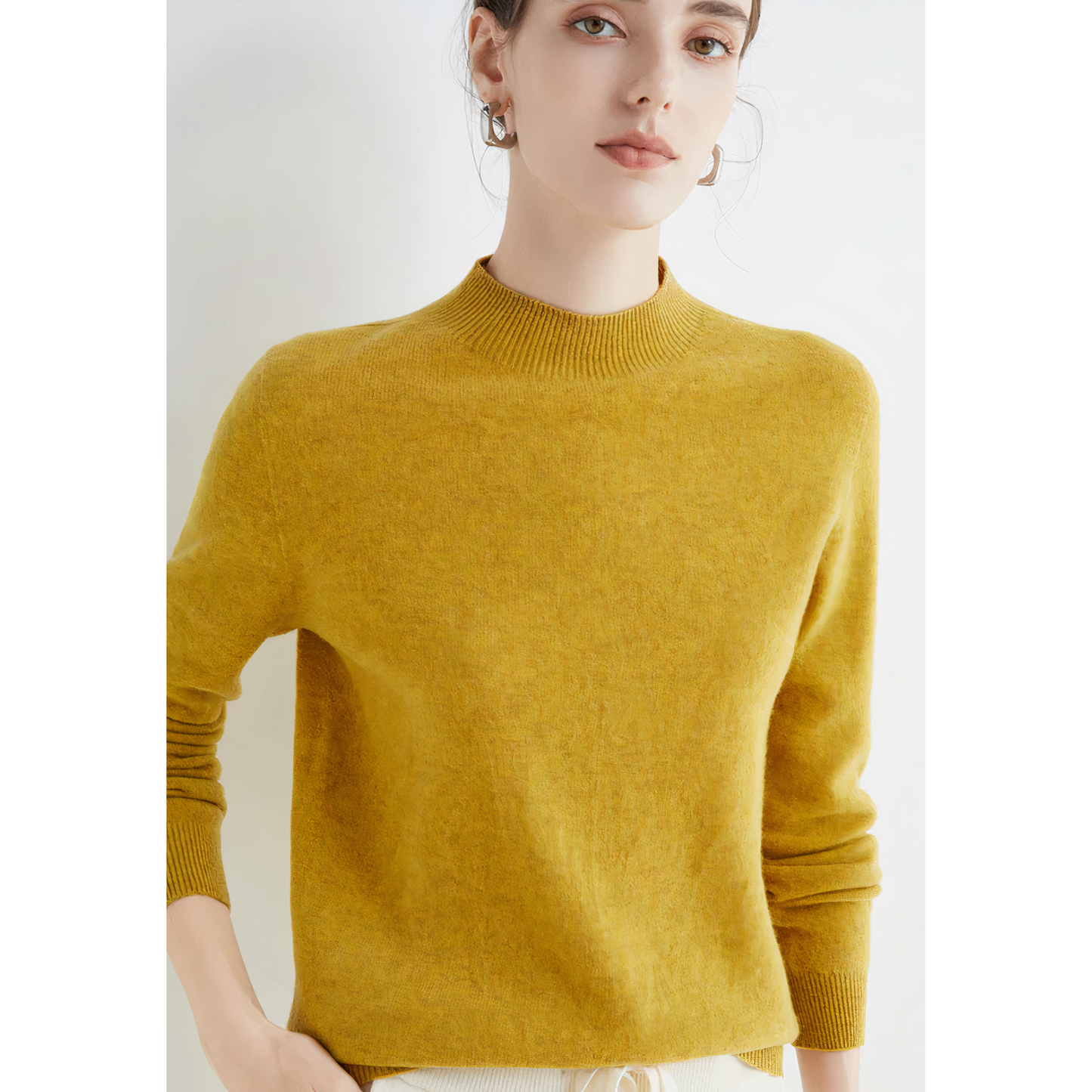 LuxeWeave™ – Premium Kaschmir Strickpullover Damen