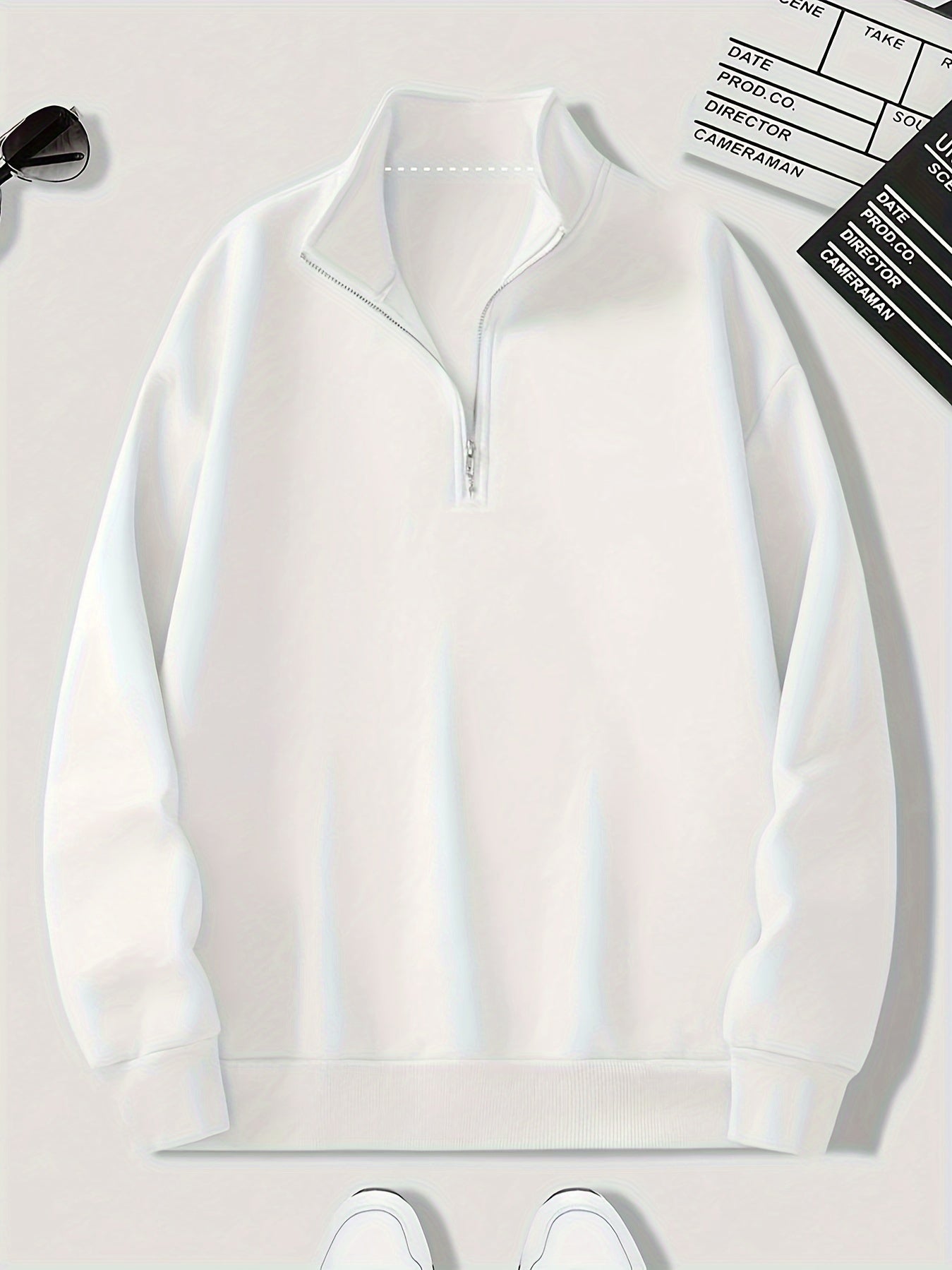 ZipVista™ – Herren Sweatshirt mit komfortablem Viertelreißverschluss
