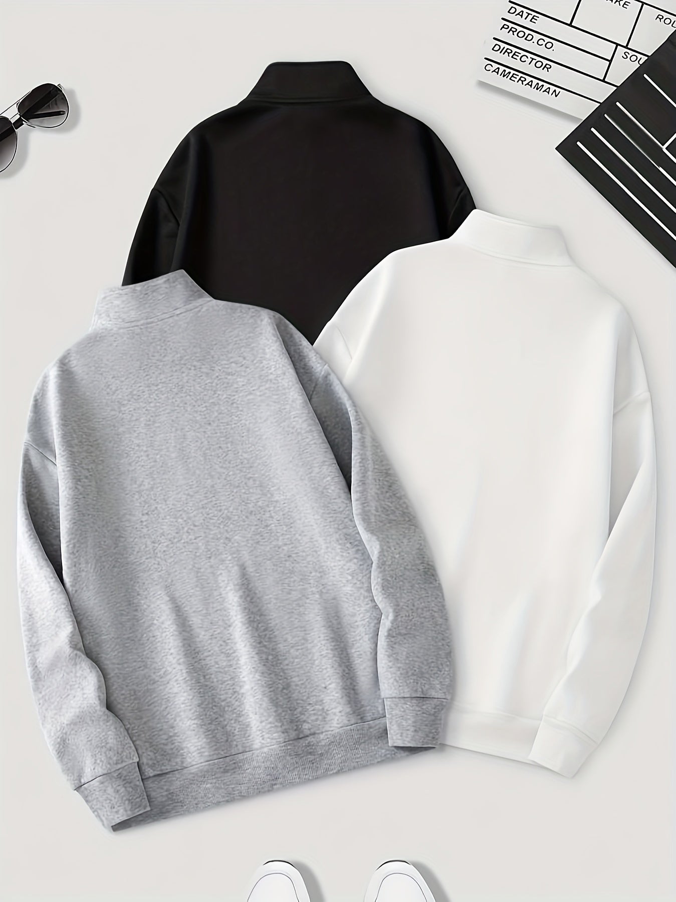ZipVista™ – Herren Sweatshirt mit komfortablem Viertelreißverschluss