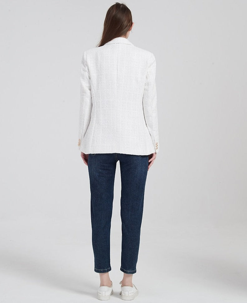 Elarova |  Zweireihiger Blazer für Damen
