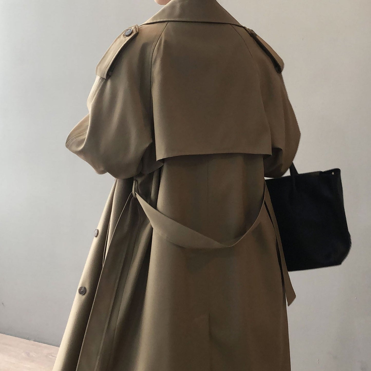 Elarova |  Zweireihiger Trenchcoat für Damen
