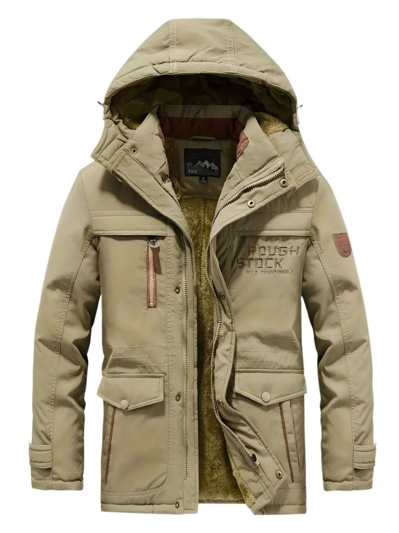 FrostGuard™ Herren Winterparkaa – Warm, Winddicht & Wasserdicht!