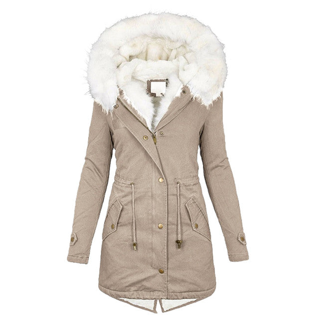 ArcticElegance™ Damen Wintermantel – Extra Warm, Stilvoll & Wasserdicht
