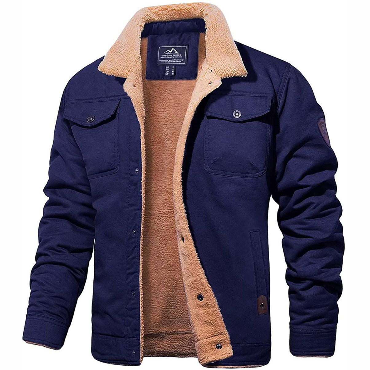FrostShield™ – Robuste Herren Winter Bomberjacke